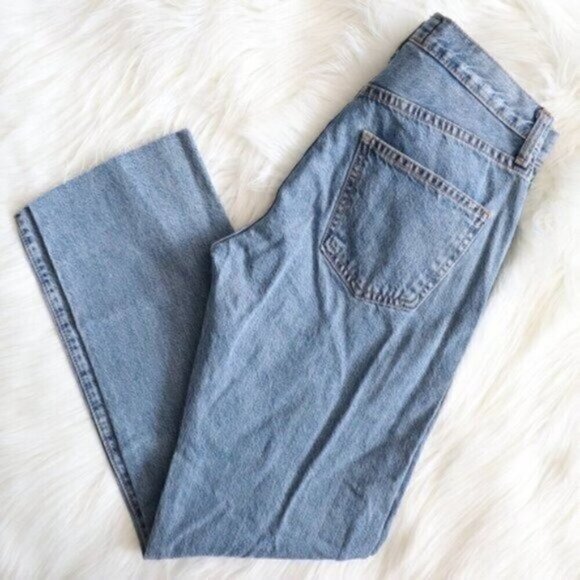 NWT Current Elliot Light Wash Straight Cropped Jeans Size 25 - Picture 4 of 7